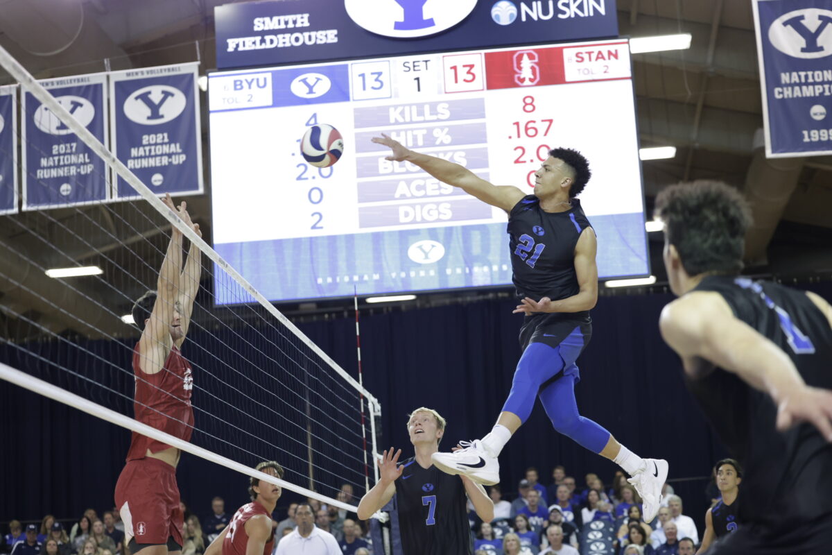 No. 6 BYU men’s volleyball tops No. 8 Stanford 31 News, Sports, Jobs